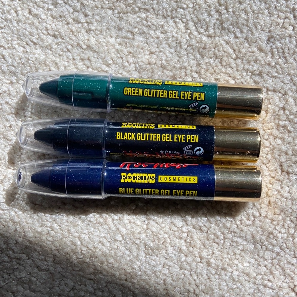 Rockins Cosmetics Hot Mess Glitter Eyeshadow Trio